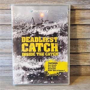 Discovery Deadliest Catch DVD Yellow Black White